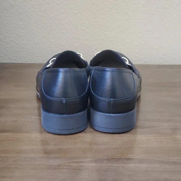 Calla | Rebecca Loafers | Black Leather | Women | Size EU40.5(US9.5) - Picture 4 of 8